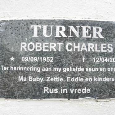 TURNER Robert Charles 1952-2006