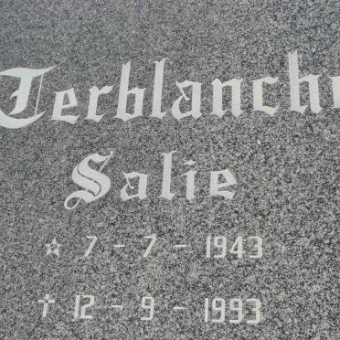 TERBLANCHE Salie 1943-1993
