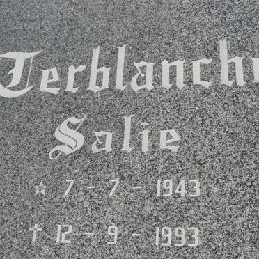 TERBLANCHE Salie 1943-1993