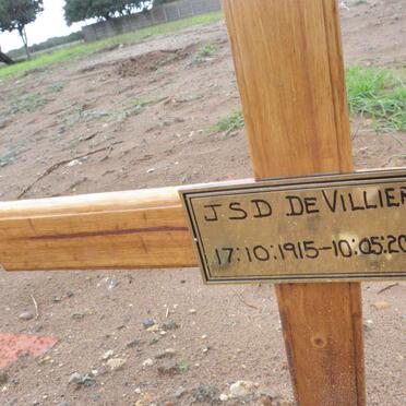 VILLIERS J.S.D., de 1915-2011