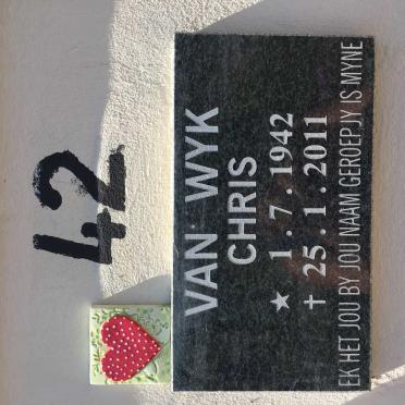 WYK Chris, van 1942-2011