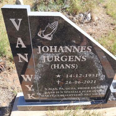 WYK Johannes Jurgens, van 1951-2021