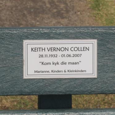 COLLEN Keith Vernon 1932-2007