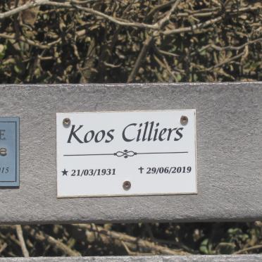 CILLIERS Koos 1931-2019