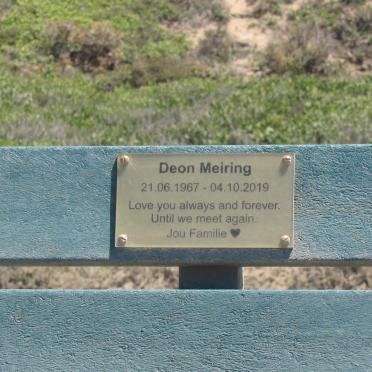 MEIRING Deon 1967-2019