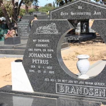BRANDSEN Johannes Petrus 1932-1985