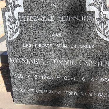 CARSTENS Tommie 1943-1966
