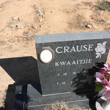 CRAUSE Kwaaitjie 1981-1998