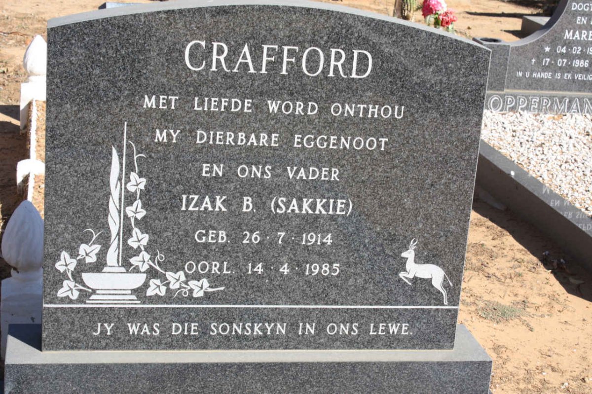 CRAFFORD Izak B.