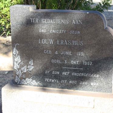 ERASMUS Louw 1931-1957
