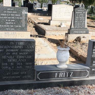 FRITZ Henry Edward Morland 1898-1952 &amp; Ella Elizabeth LE ROUX 1907-1991