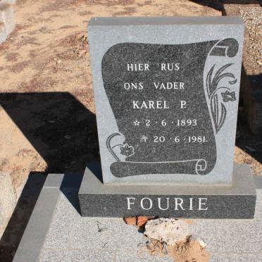 FOURIE Karel P. 1893-1981