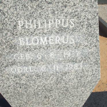 FOURIE Philippus Blomerus 1937-1983 