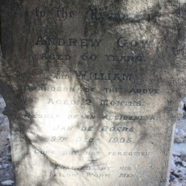 GOW Andrew -1905 :: ? William  -1905