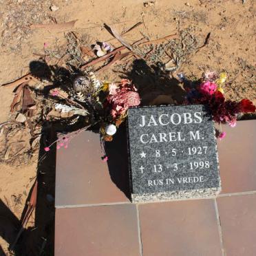 JACOBS Carel M. 1927-1998