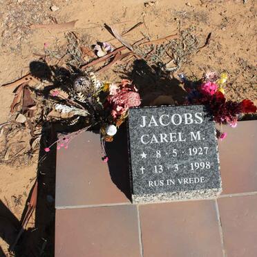 JACOBS Carel M. 1927-1998