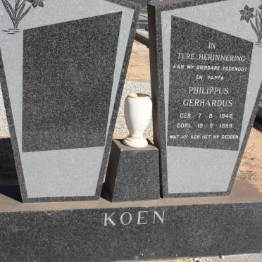 KOEN Philippus Gerhardus 1946-1969