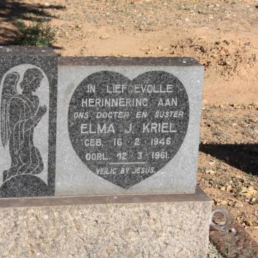 KRIEL Elma J. 1946-1961