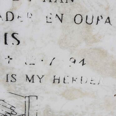 NIEKERK Louis, van 1925-1994