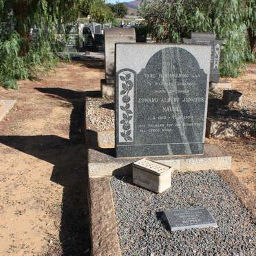 NAUDE Edward Albert Junctus 1910-1950 :: HOPPER Monica formerly NAUDE 1919-2004 