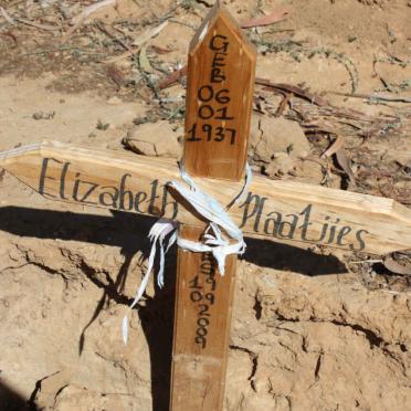PLAATJIES Elizabeth 1937-2009