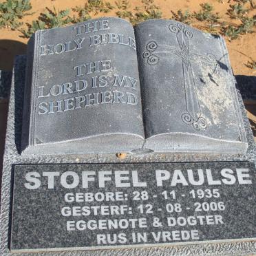 PAULSE Stoffel 1935-2006
