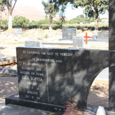 SMIT Ella Sophia 1928-1990 