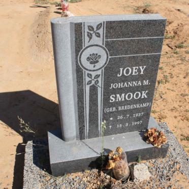 SMOOK Johanna M. nee BREDENKAMP 1937-1997 