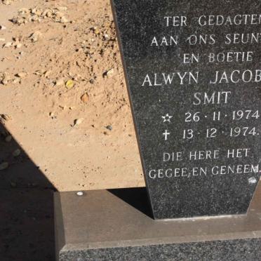 SMIT Alwyn Jacobus 1974-1974