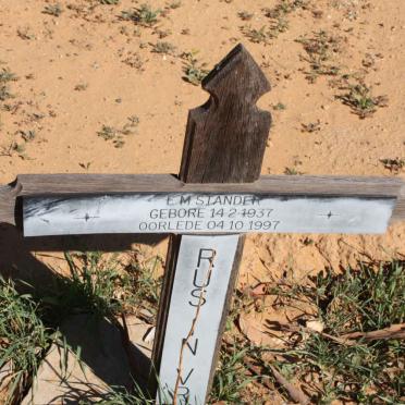 STANDER E.M. 1937-1997