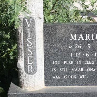 VISSER Marius 1957-1982