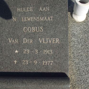 VIJVER Cobus, van der 1913-1977