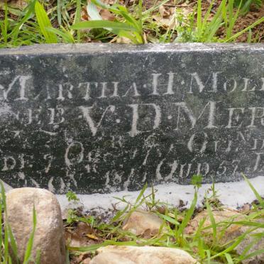 MÖLLER Martha H. nee V.D. MERWE 1784-1841