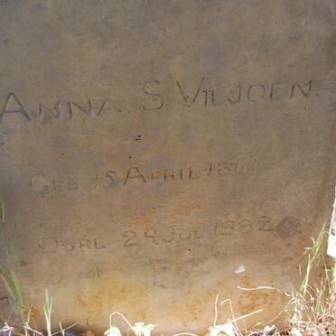 VILJOEN Anna S. 1861-1882