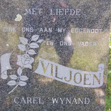 VILJOEN Carel Wynand 1927-1971