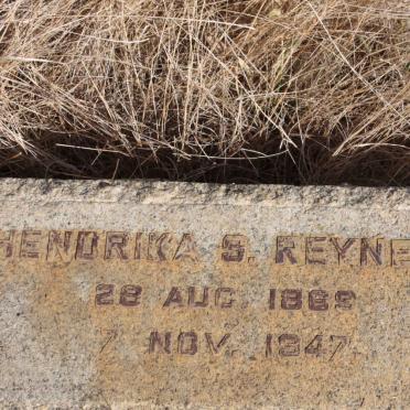 REYNEKE Hendrika S. 1869-1947