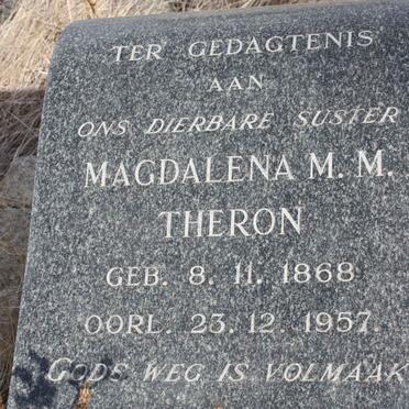 THERON Magdalena M.M. 1868-1957