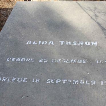THERON Alida 1891-1944