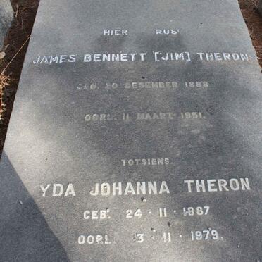THERON James Bennett 1888-1951 &amp; Yda Johanna 1887-1979
