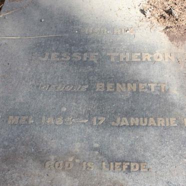 THERON Jessie nee BENNETT 1865-1945