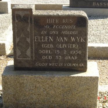 WYK Ellen, van nee OLIVIER -1956