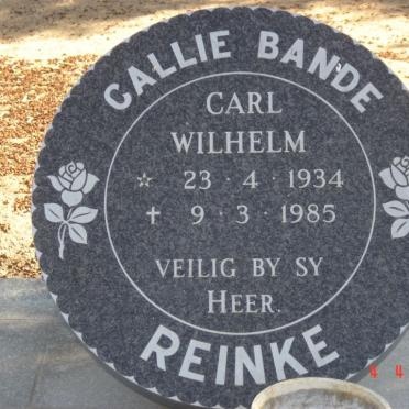 REINKE Carl Willem 1934-1985