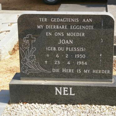 NEL Joan nee DU PLESSIS 1950-1984