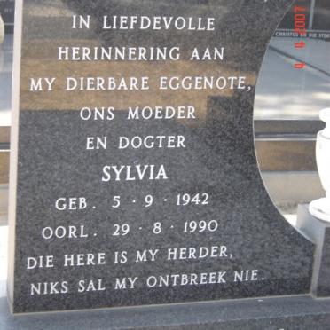 STRYDOM Sylvia 1942-1990