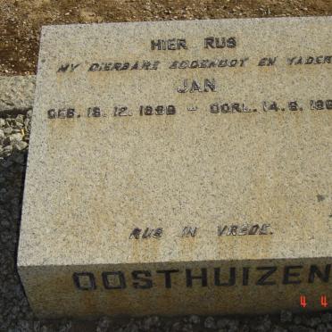 OOSTHUIZEN Jan 1888-1963