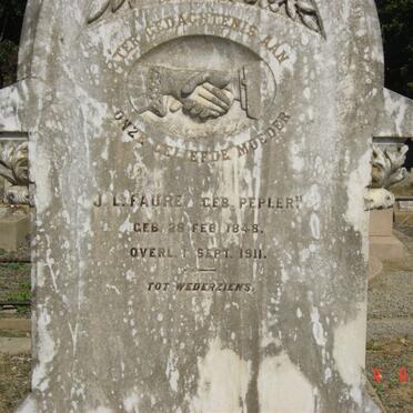 FAURE J.L. nee PEPLER 1848-1911