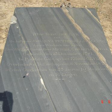 GEYZEL Johanna Petronella 1781-1835