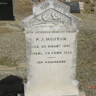 MOUTON P.J. 1847-1923