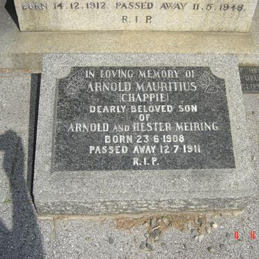 MEIRING Henry Charles 1912-1946