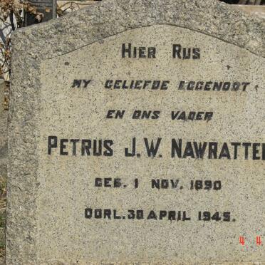 NAWRATTEL Petrus J.W. 1890-1945